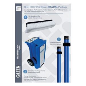 Qleen Semi professionelt - Manuelt sæt