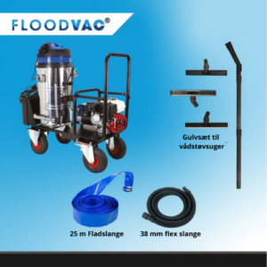 FloodVac vådoprydningsmaskine