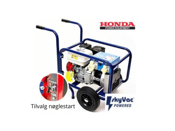 SkyVac 5 kW benzingeneratoren
