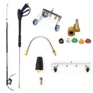 Sølv tilbehørspakke til højtryksrenser