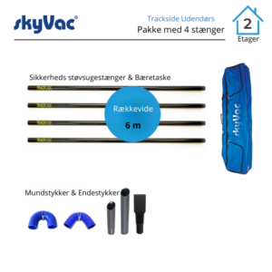 Trackside sikkerhedsstang pakke udendørs 6m