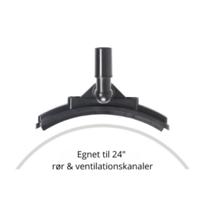 Professionel Buet Rør- og Kanalbørste 24" til Indvendig Rengøring