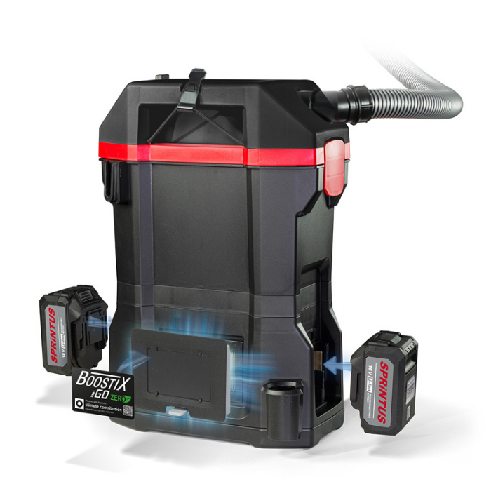 SPRINTUS Rygstøvsuger BoostiX iGO ZERO - Billede 4