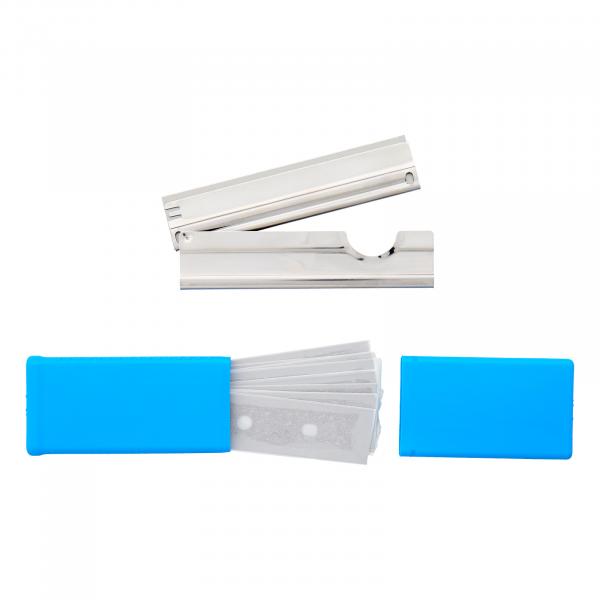 LEWI bladholder 10 cm med 10 reserveblade