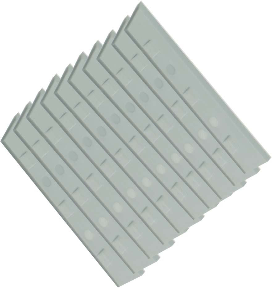 LEWI sikkerhedsskraber i plast 7,5 cm