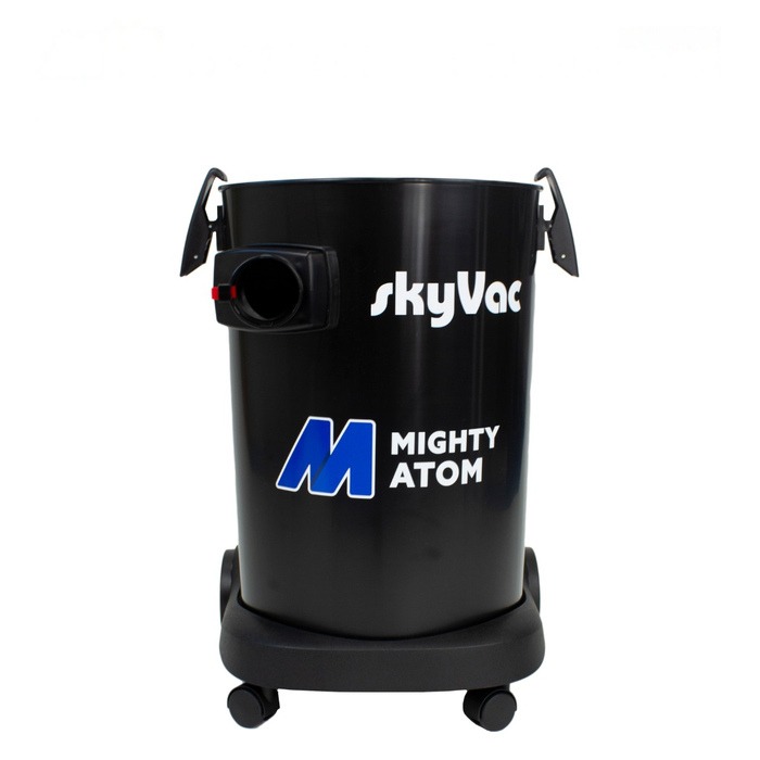 Cyklonbeholder til skyVac Mighty Atom set forfra