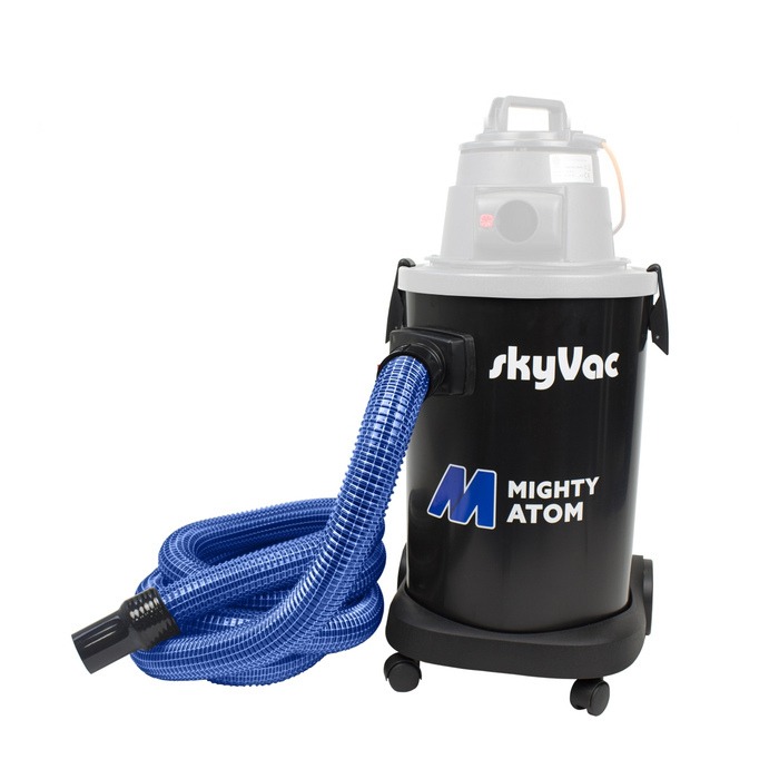 Opgraderingssæt til skyVac Mighty Atom med cyklonbeholder og blå slange
