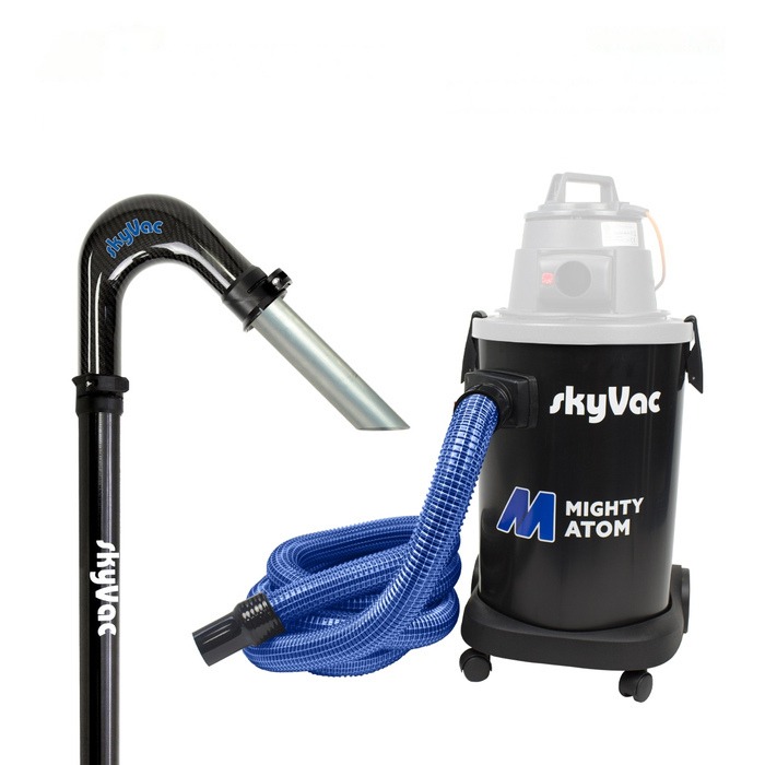 Opgraderingssæt til skyVac Mighty Atom med beholder, slange og stiv hals