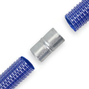 skyVac Superflex-slangesamler mellem to løse slangeender