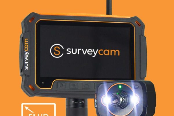 SurveyCam inspektionskamera og skærm